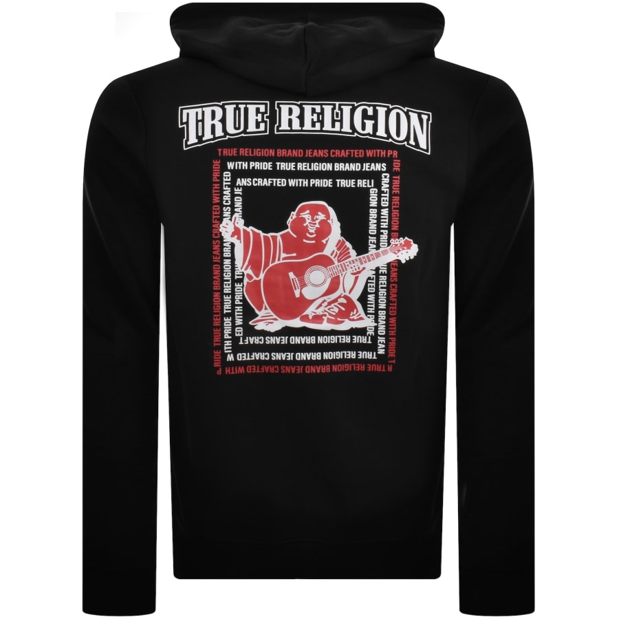 True Religion Radiant Buddha Zip Hoodie Black
